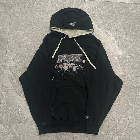 black fox hoodie - XL