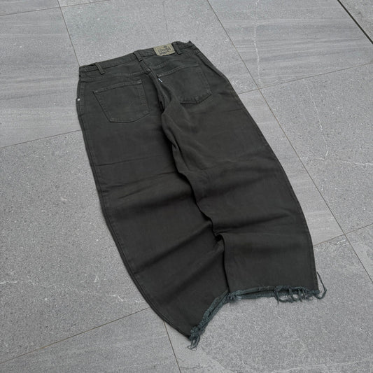 god tier olive baggy silvertabs - 35x28”