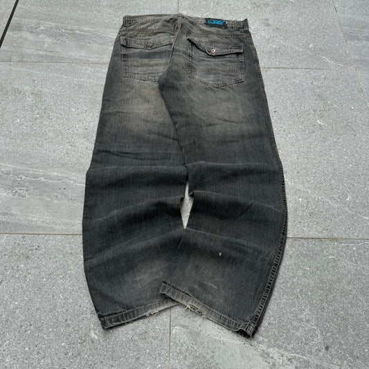 holy fuckkkk genuinely the hardest pair WCKD SOUTHPOLES lowkey bootcuts - 36x33”