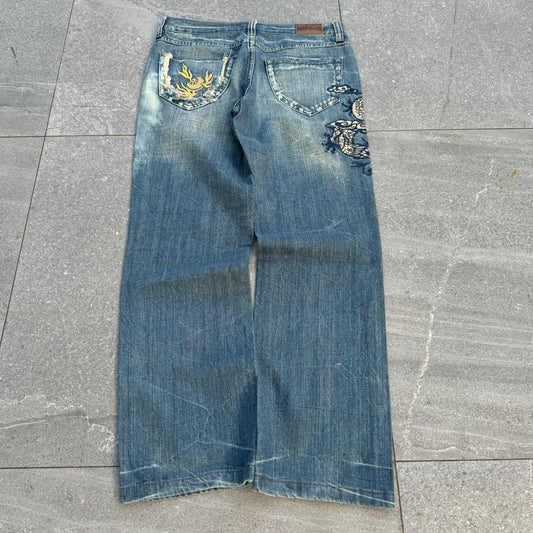 goated bigtrain bootcuts - 31x29”