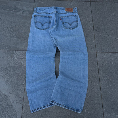 beaut lightwash pair of 527 bootcuts - 34x30”