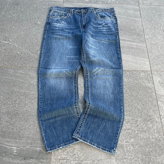 calm wideleg axel bootcuts - 39x30”