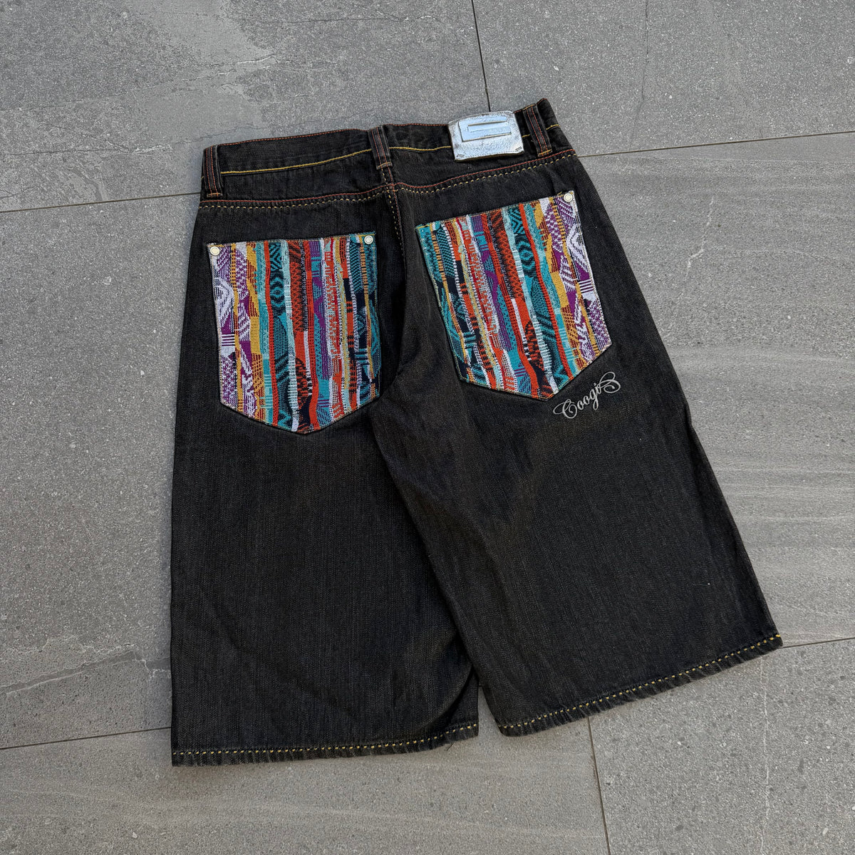 coogi 3d knit jorts - 34x15”