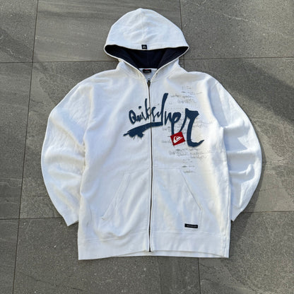 CRISP AF QUIKSILVER HOODIE - M