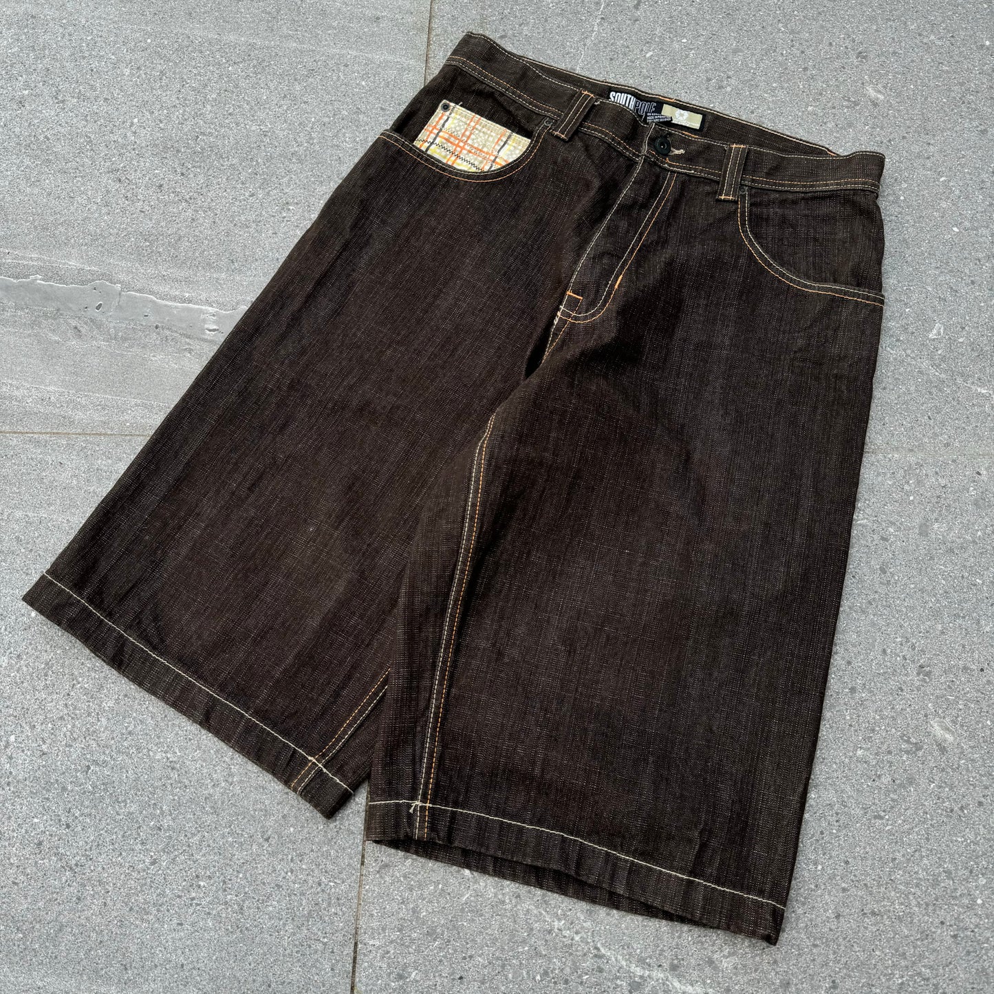 graillll brown stripe southpoles - 34”