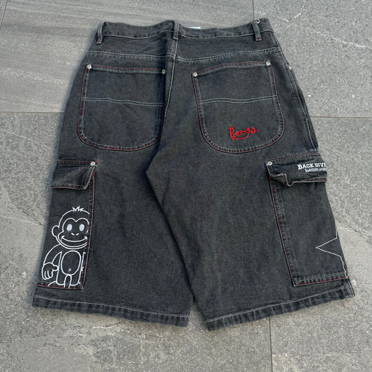 bongo monke jorts - 33x13”