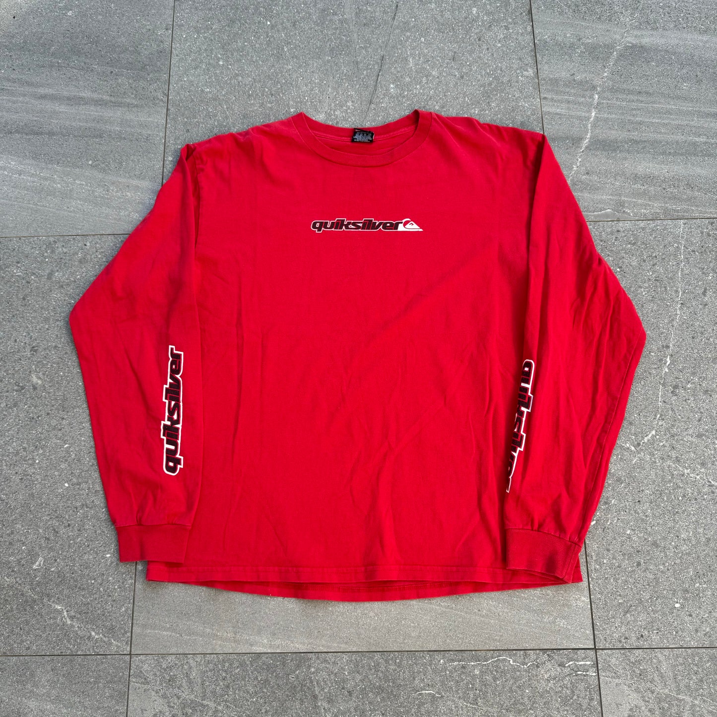 quad hit quiksilver longsleeve - L