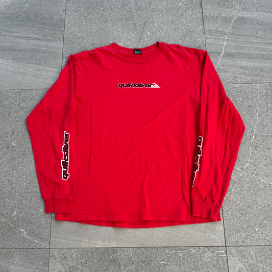 quad hit quiksilver longsleeve - L