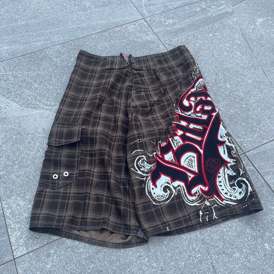 BEST PAIR OMG BEST BEST VEST plaid billabongs - 30”