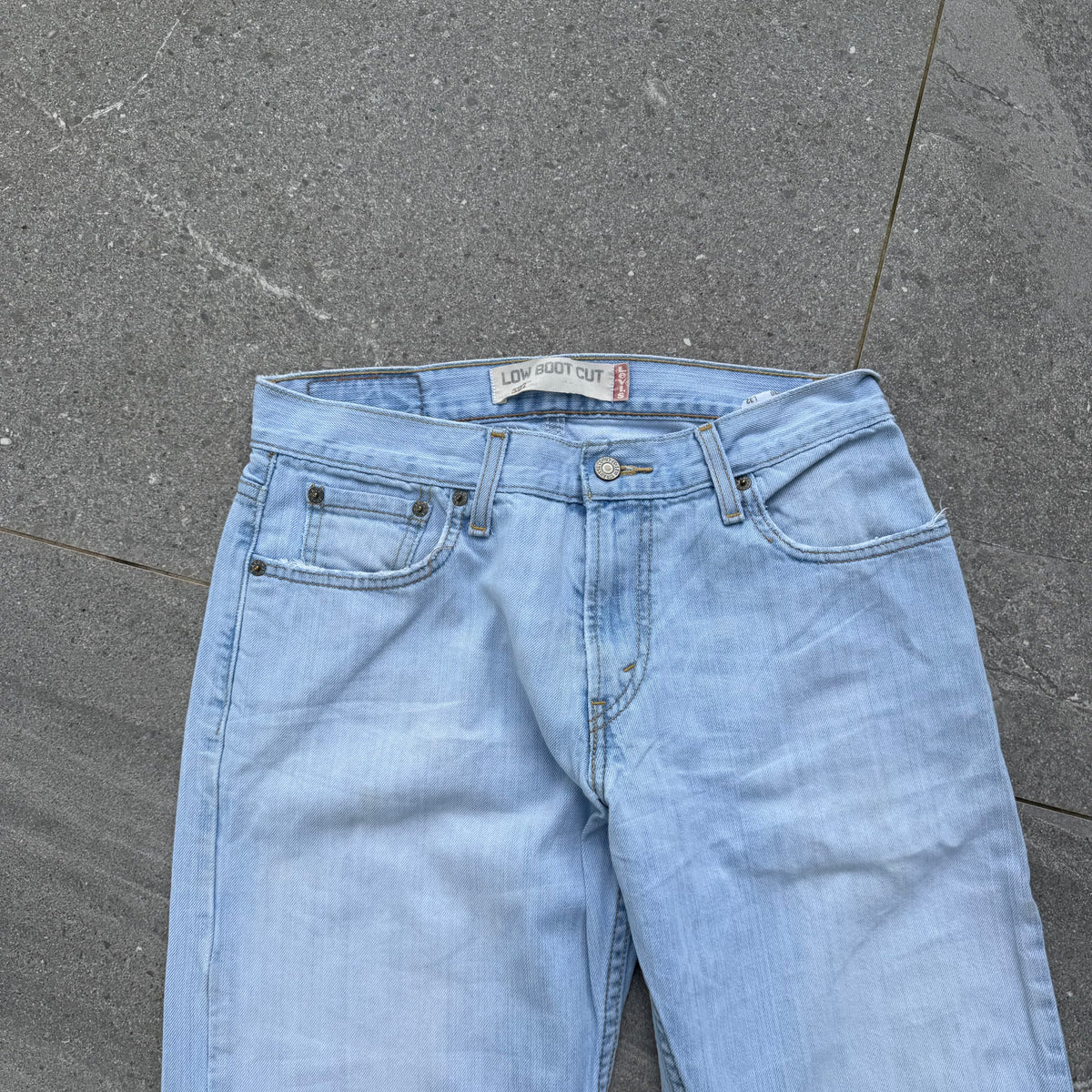 the perfect ice fade bootcuts - 30x32”