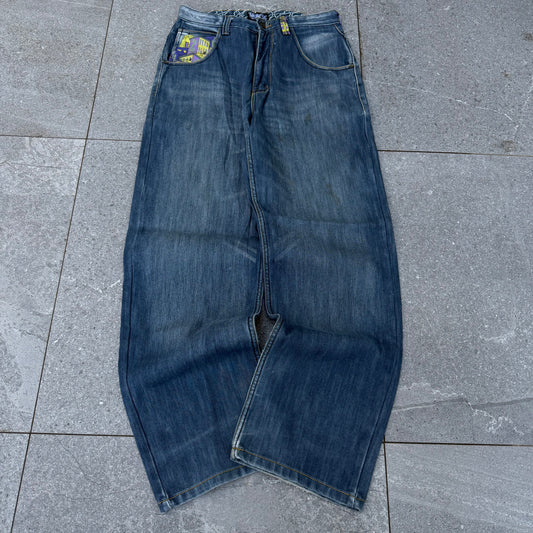 black pastel jeans - 30x31”