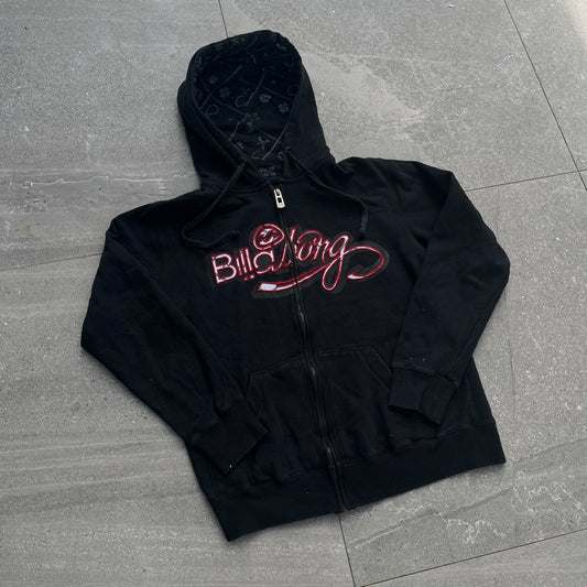 billabong script zipup - XS