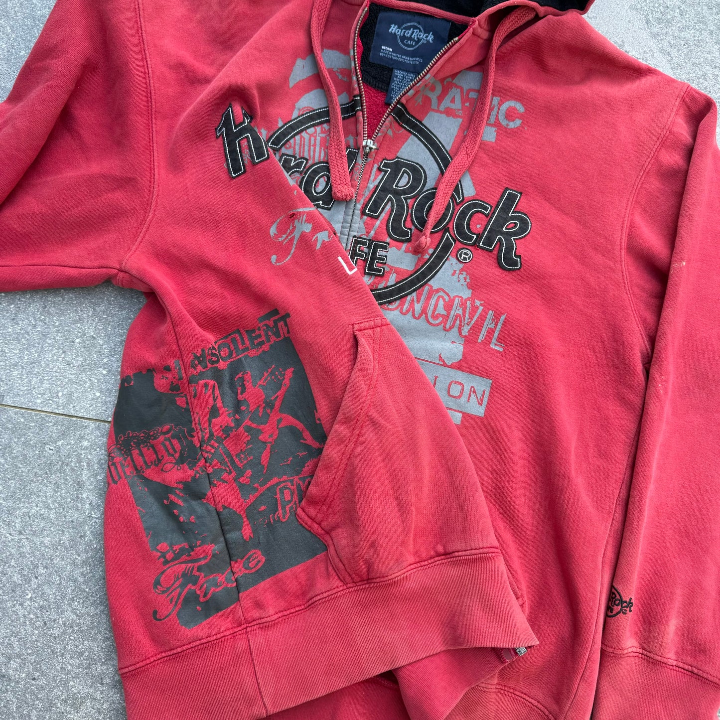 hard rock hoodie - M/L