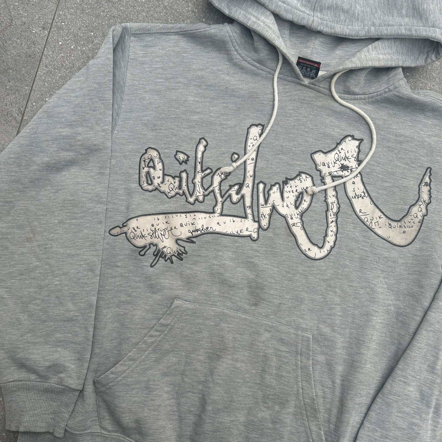 quiksilver hoodie - L