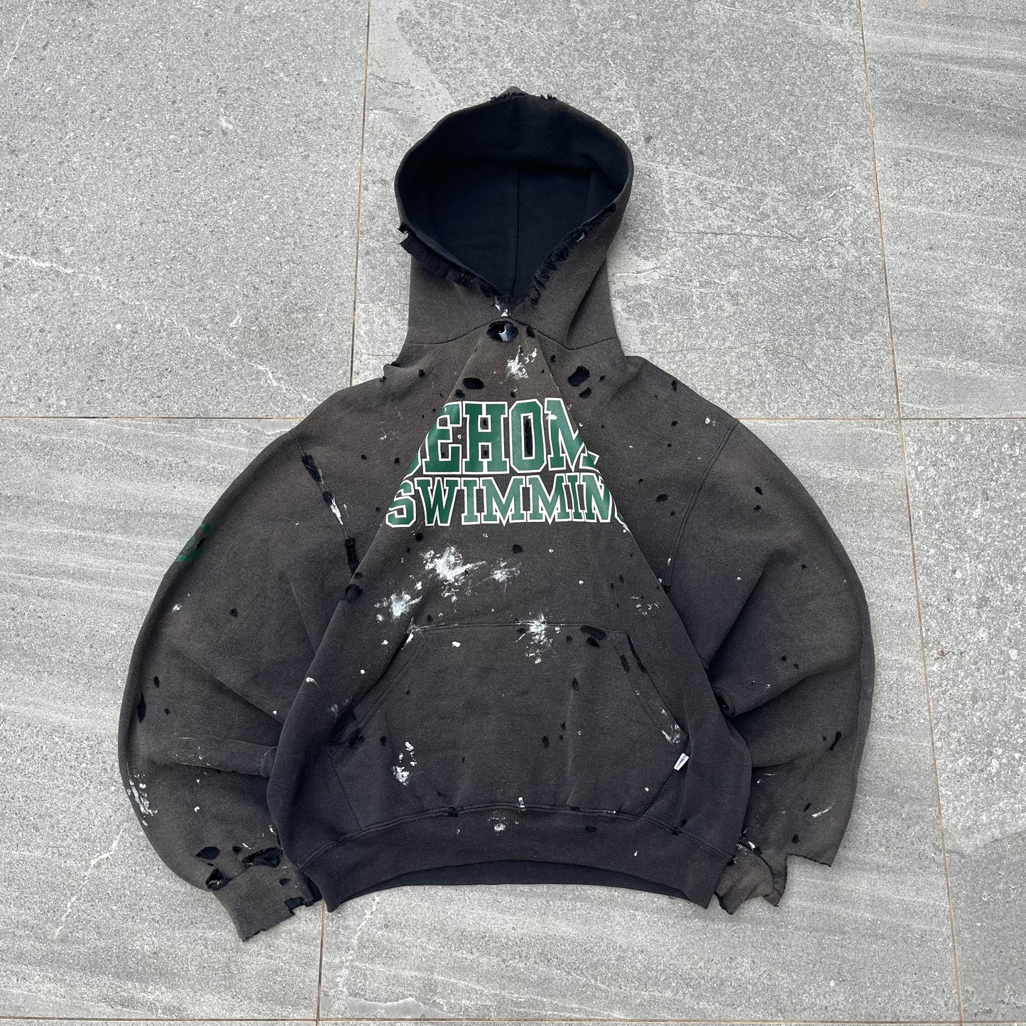 90s russell hoodie - M