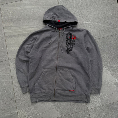 quiksilver front hit hoodie - L