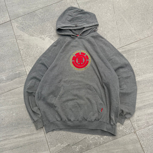 90s element raglan hoodie - XL