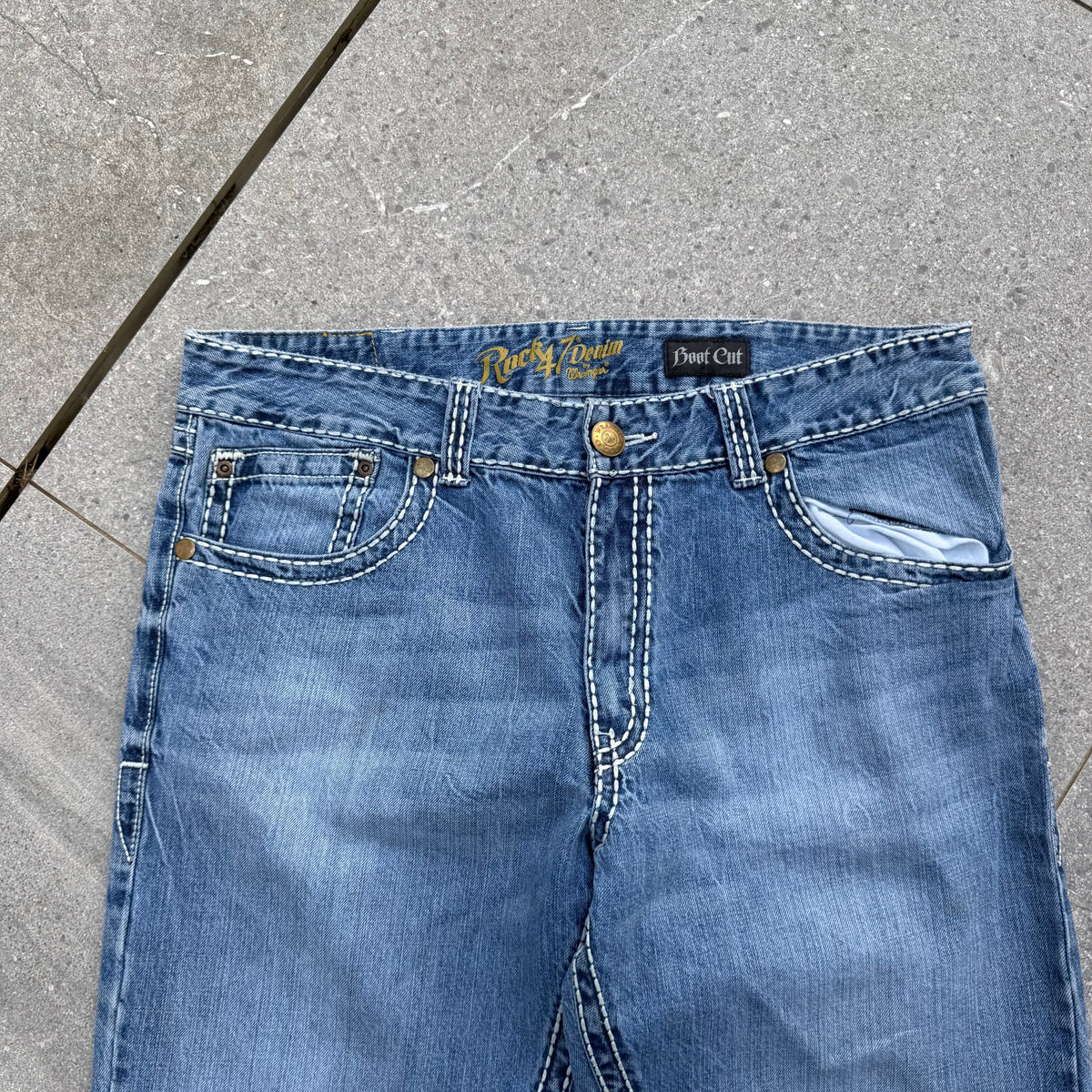 rock47 staaaacked bootcuts 🤤 - 36x35”