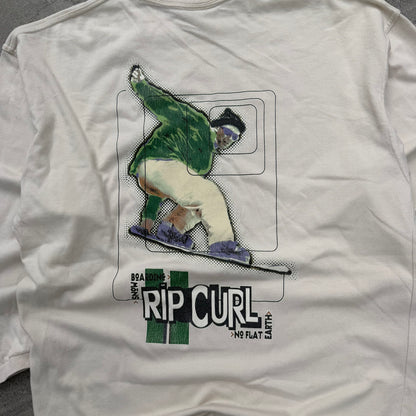 90s ripcurl snowboard longsleeve - M