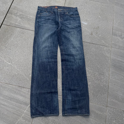 raw denim rock republics - 38x35”
