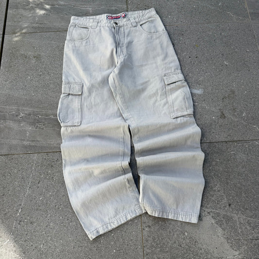 peak 2000s quiksilver cargos - 34x33”