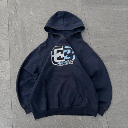 s tier billabong grunge stamp hoodie - XS