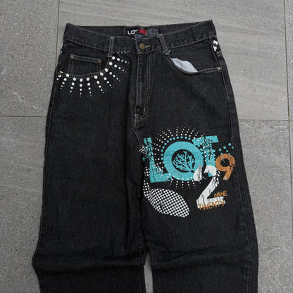 lot29 stamp hit bootcuts - 30x32”