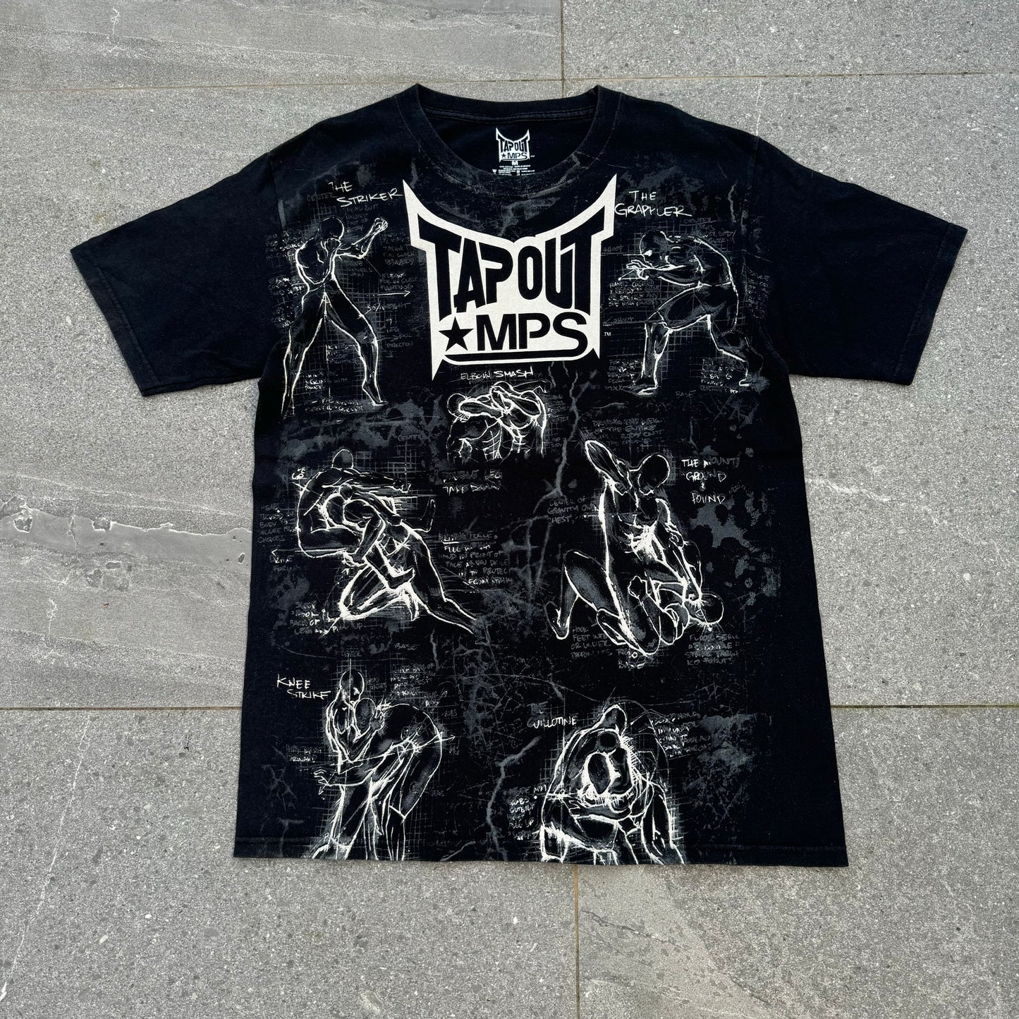 tapout fighter tee - M