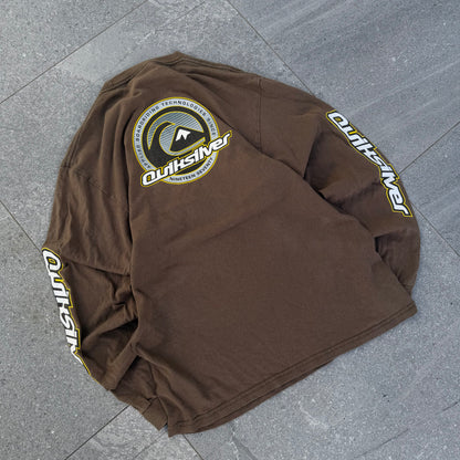grail quiksilver triple hit longsleeve - M