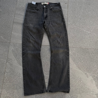 blacked out levi’s 527 - 30x30”