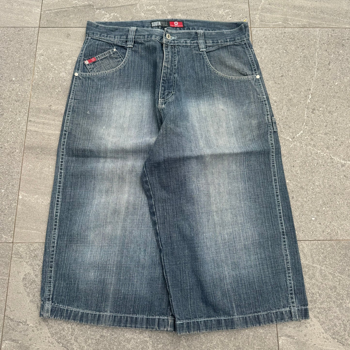 insaneeeee southpole jorts - 36x19”