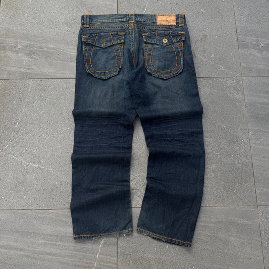 big pocket baggy true religions - 40x34”