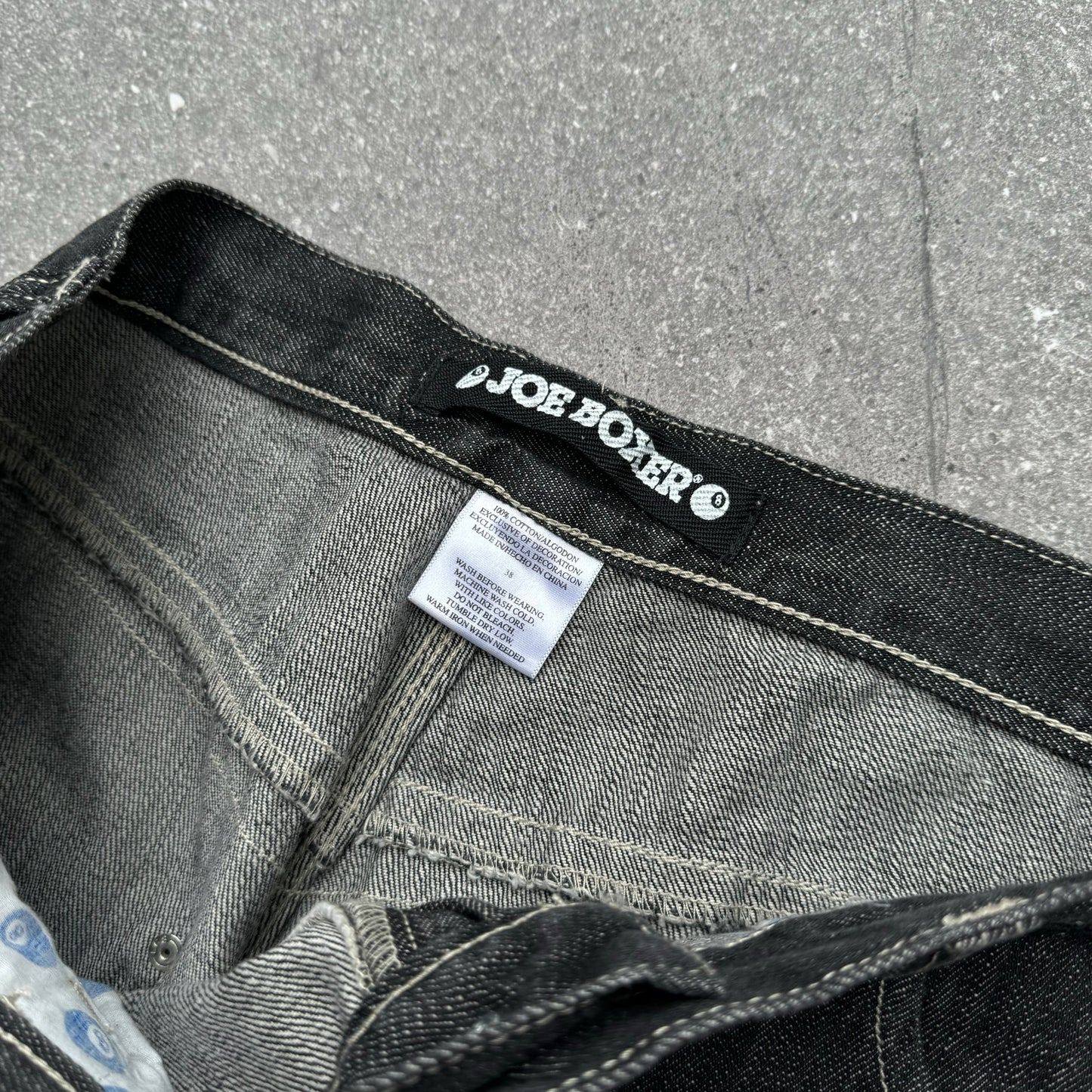 joeboxer zip off jeans - 36x31”