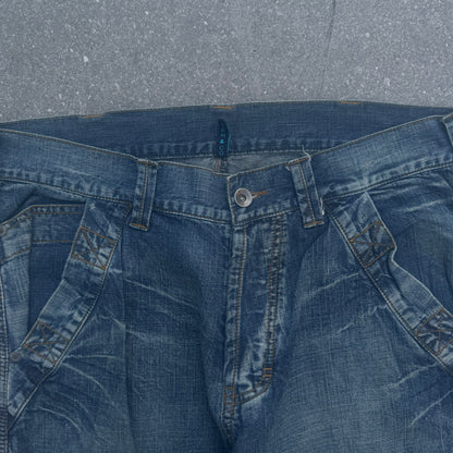 genuinely fucking beautiful bootcut cargos - 33x33”