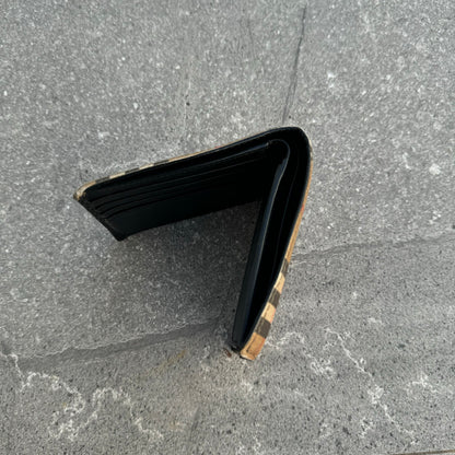 burberry nova check wallet
