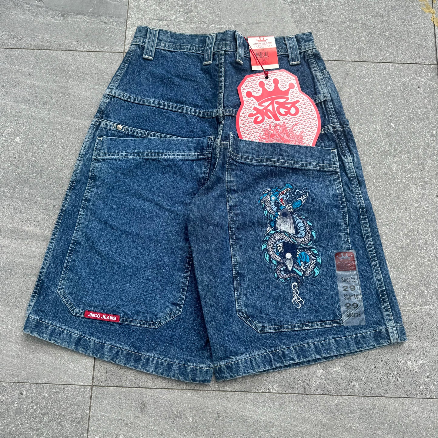 deadstock JNCO surfboards - 28”