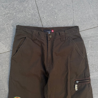 3/4 length quiksilver shorts - 34”