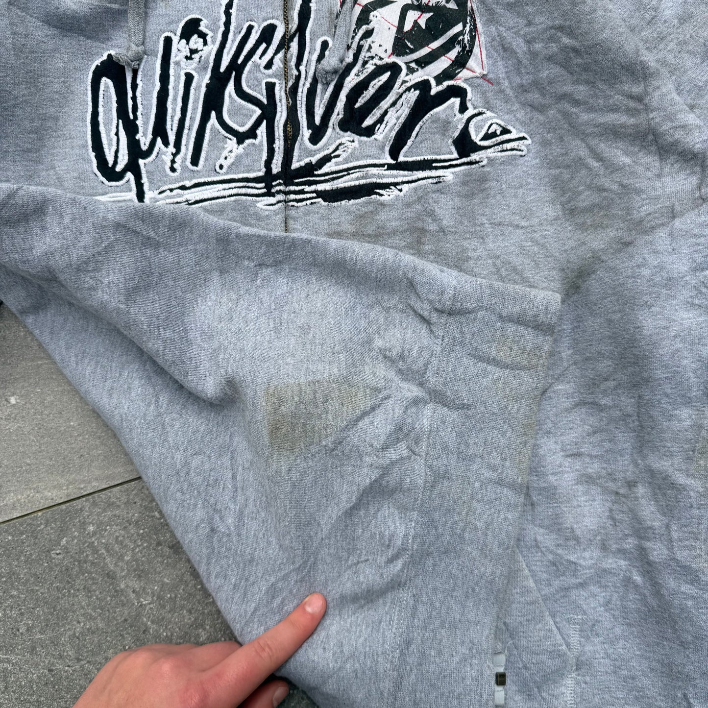 #gangsta era quiksilver hoodie - S/M