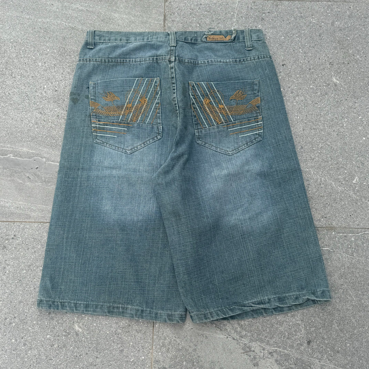 indigo30 jorts - 36x14”