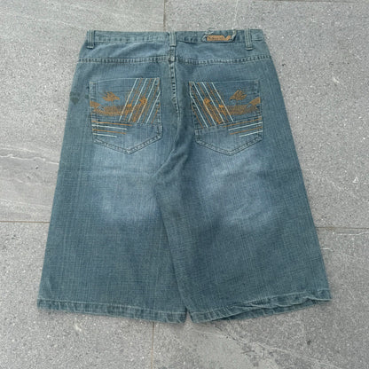 indigo30 jorts - 36x14”