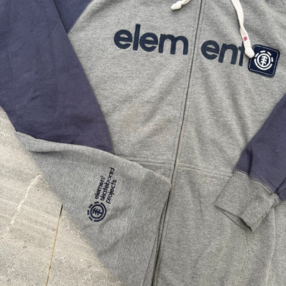 brimmed hood element zipup - L