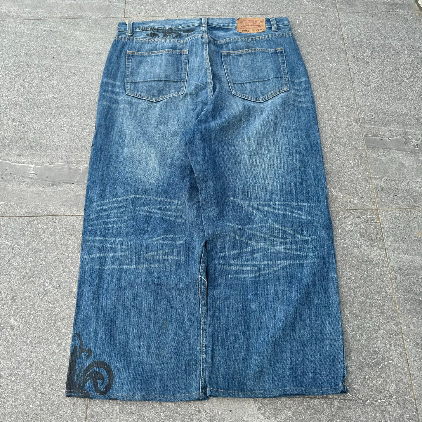 short king abercrombie jeans - 36x25”