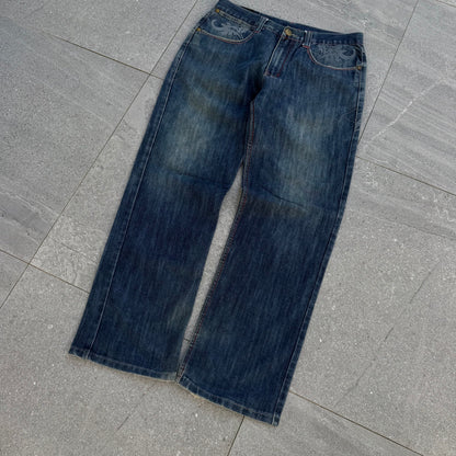 grail imperious jeans (actually impossible to find) - 34x32”