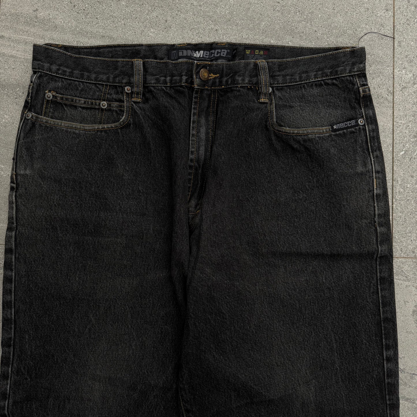 beasttt black mecca jeans - 38x33”
