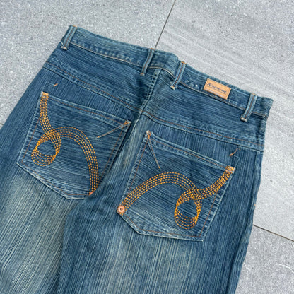 goat wash jeans - 36x33”