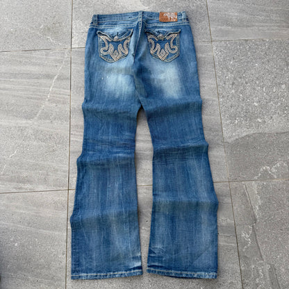 mekkkkk bootcuts (goated) - 33x37”