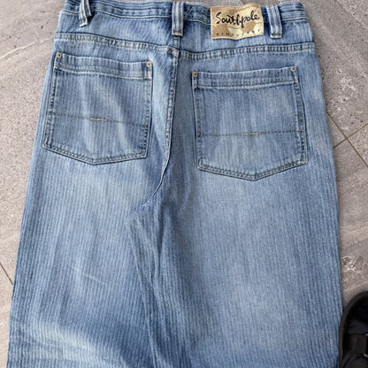ACTUALLY GASSSSSS textured corduroy style southpoles - 36x31”