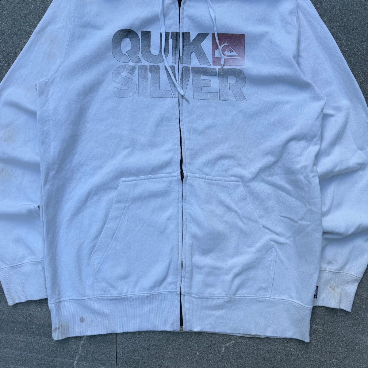 quiksilver gradient fade logo - L