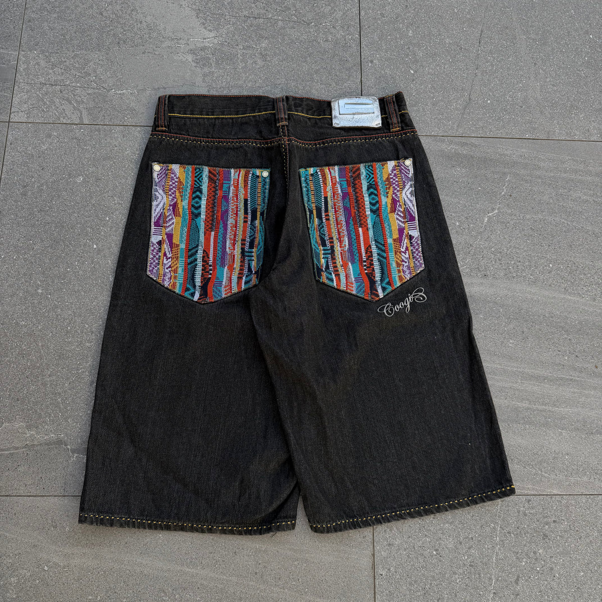 coogi 3d knit jorts - 34x15”