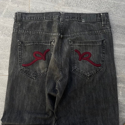 deeeep wash rocawear bootcuts - 36x31